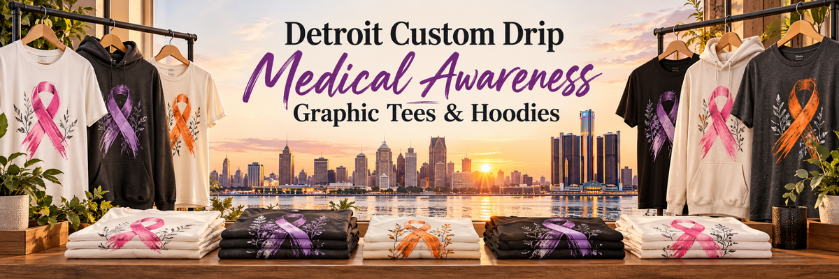 Detroit Custom Drip awareness collection banner