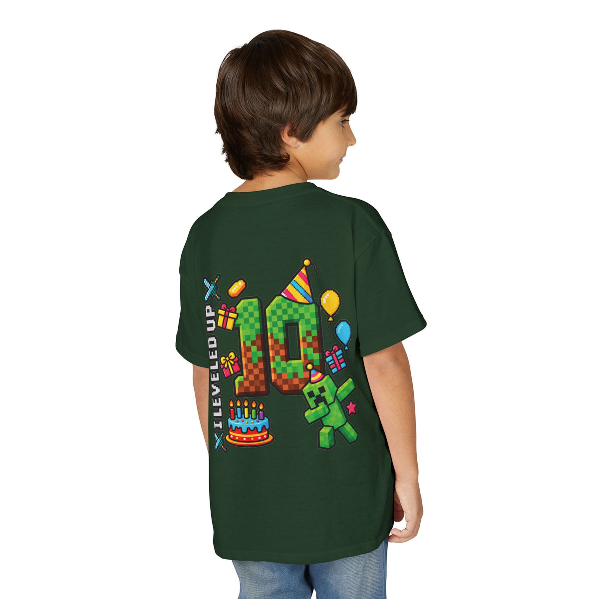 Minecraft-Inspired “Bruh, It’s My Birthday” Youth T-Shirt