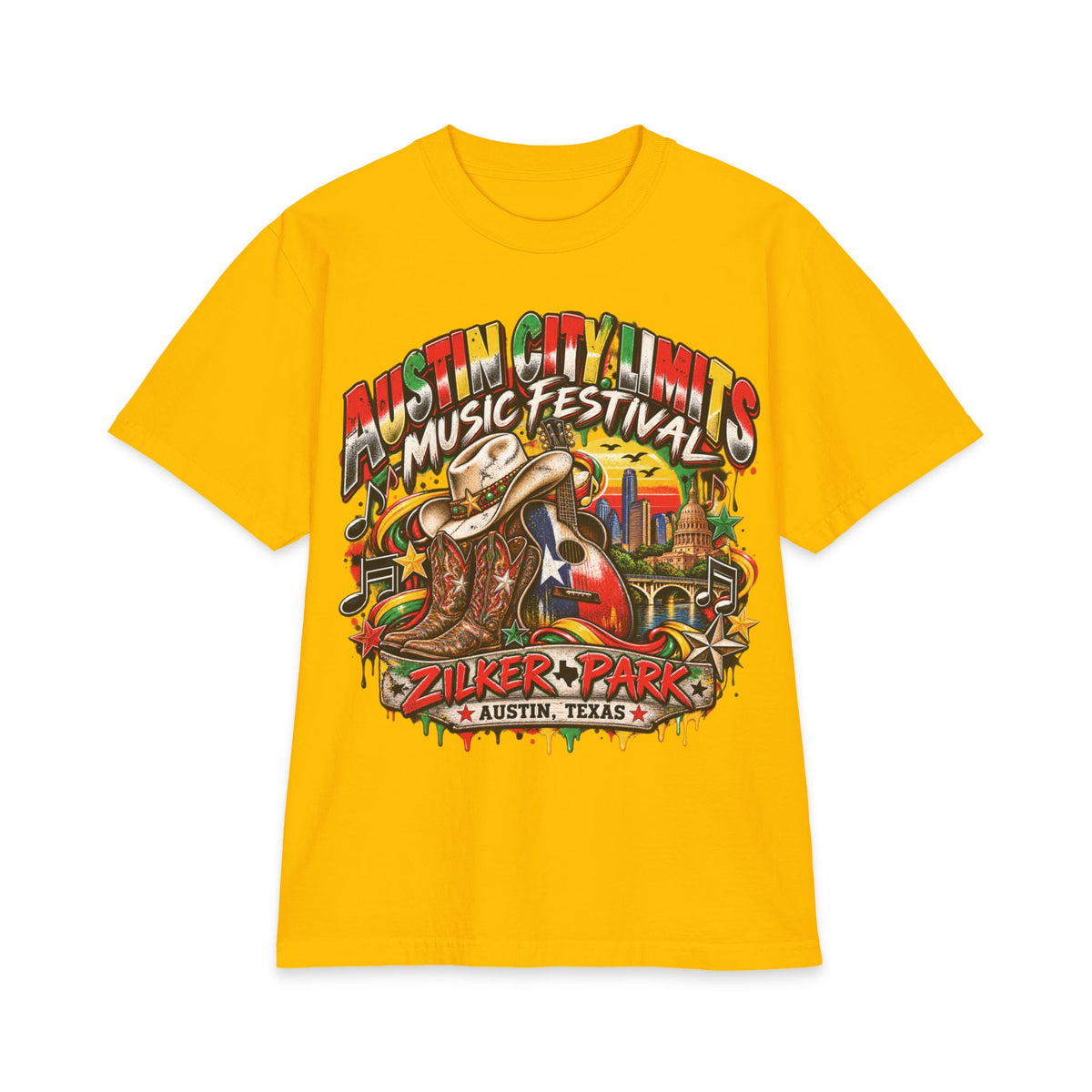 Austin City Limits Music Festival T-Shirt | ACL Zilker Park Lineup Tee