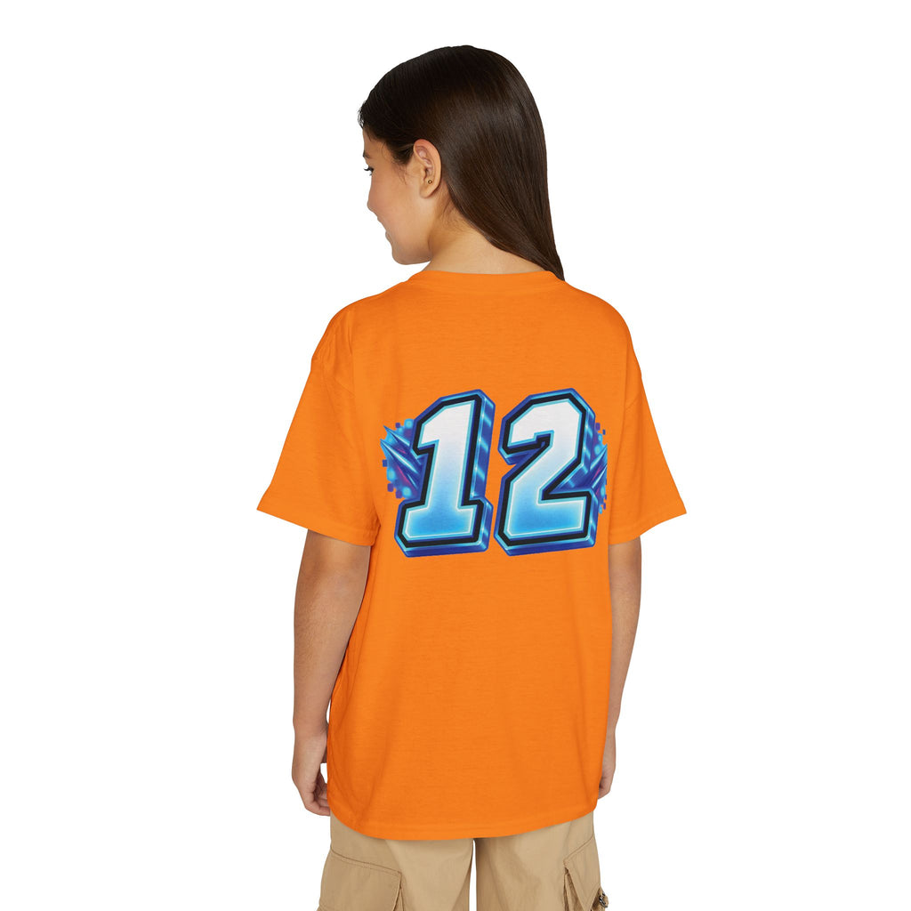 Fortnite Birthday Battle Begins Youth T-Shirt – Custom Number 12