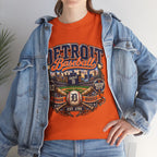 Detroit Baseball Tee | Motor City 313 Vintage Baseball Design