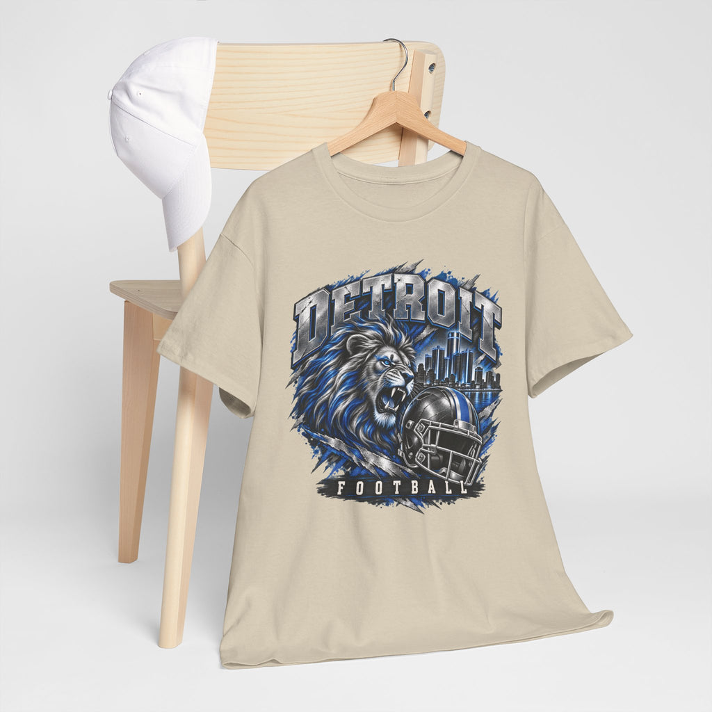 Detroit Football Lion Graphic Tee