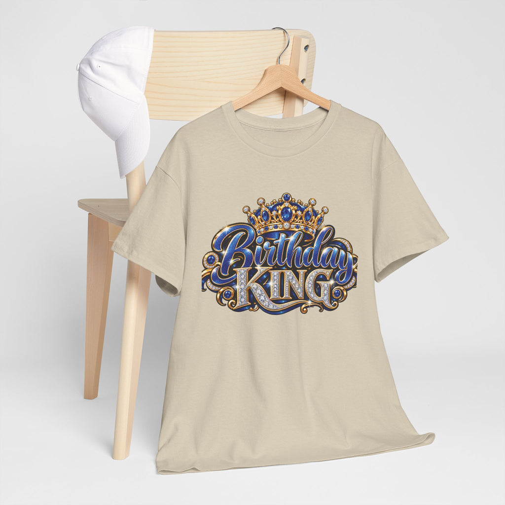 Birthday King Crown Graphic T-Shirt