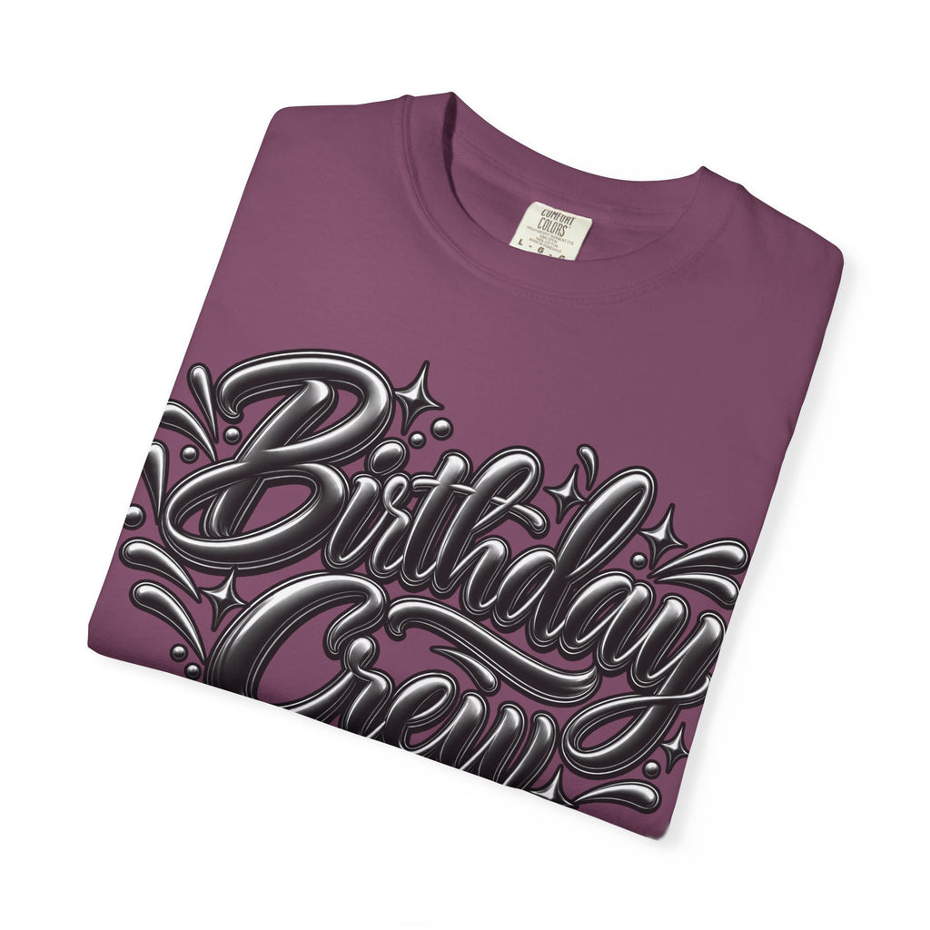 Birthday Crew Graphic T-Shirt