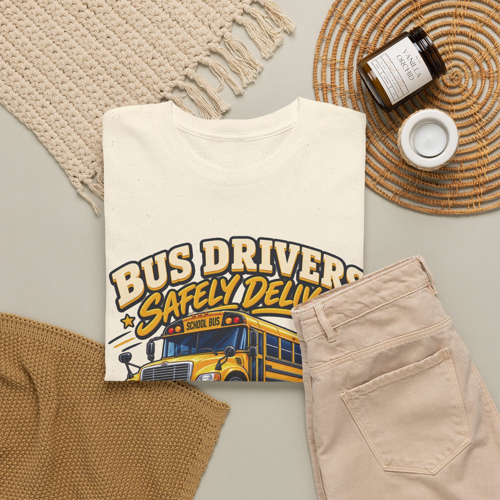Bus Drivers Safely Deliver Futures Graphic T-Shirt