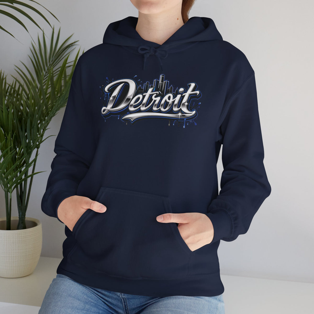 Detroit 313 City Pride Hoodie
