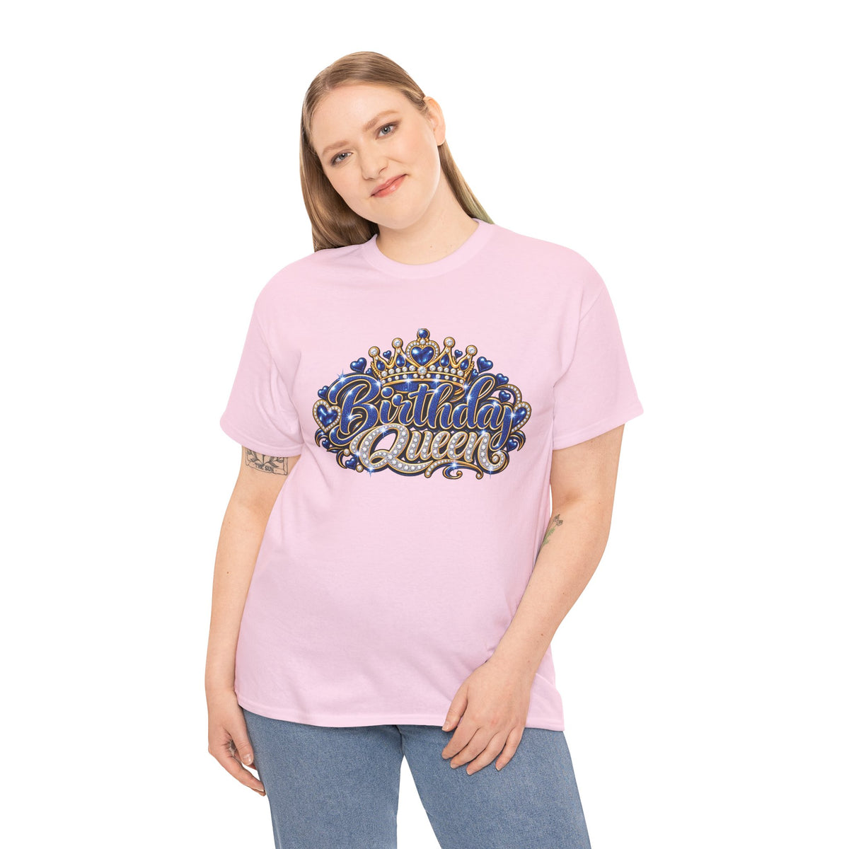Birthday Queen Crown Graphic T-Shirt