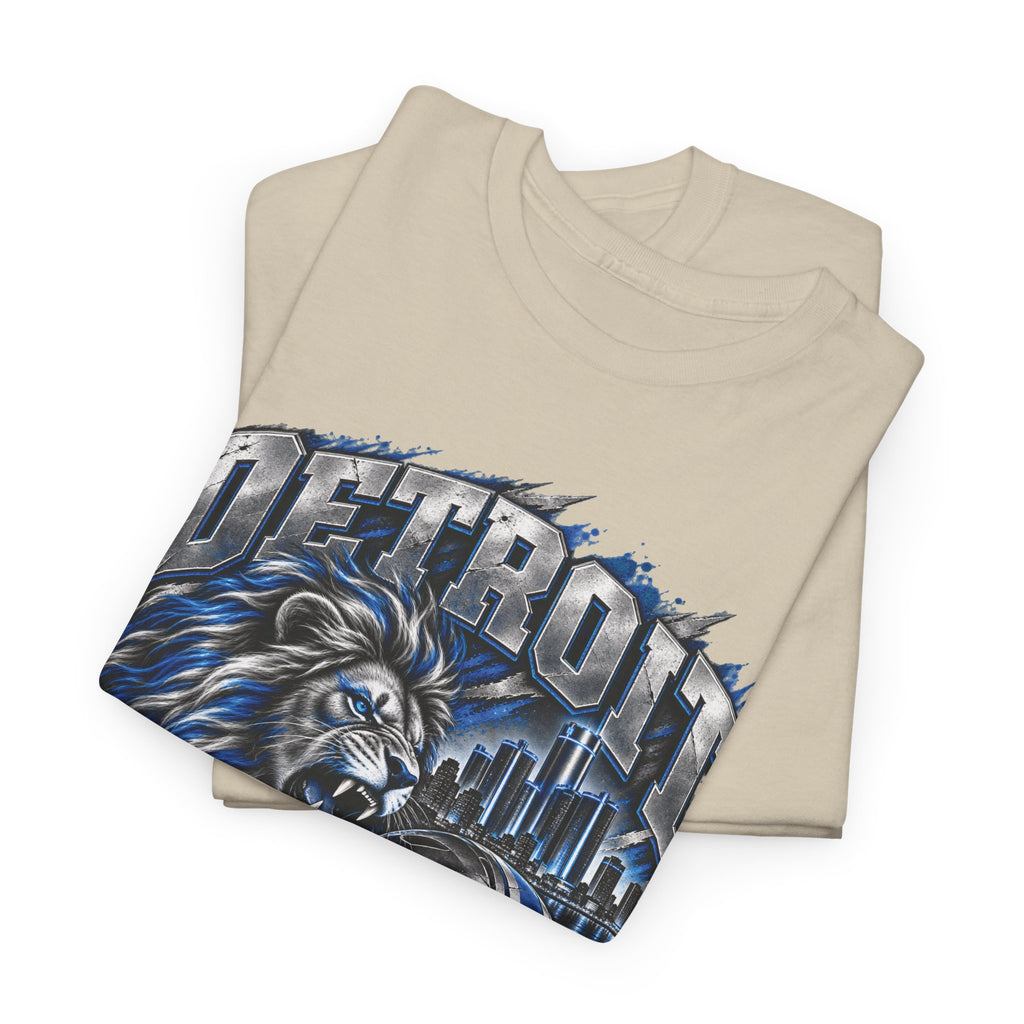 Detroit Football Lion Graphic Tee