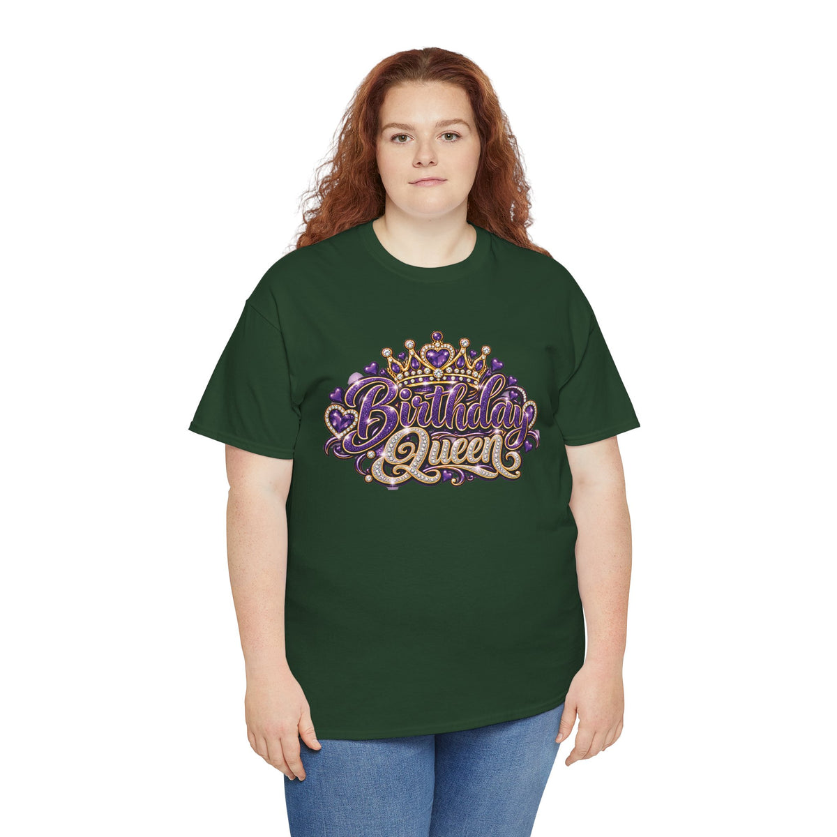 Birthday Purple Queen Graphic T-Shirt