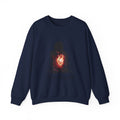 Stronger Than You Think Sweatshirt | Heart of Flame Illustration