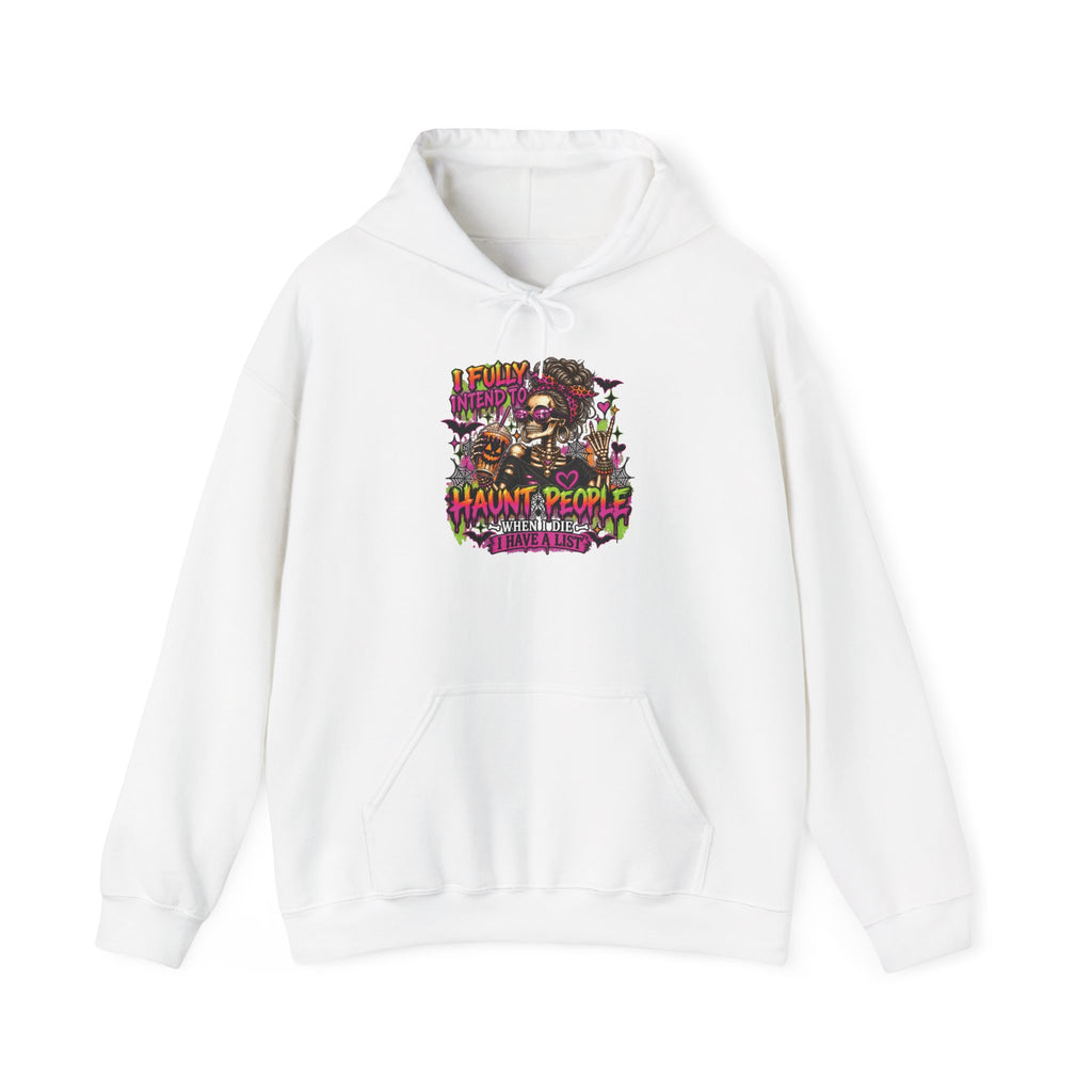 Haunt People Halloween Graphic Hoodie