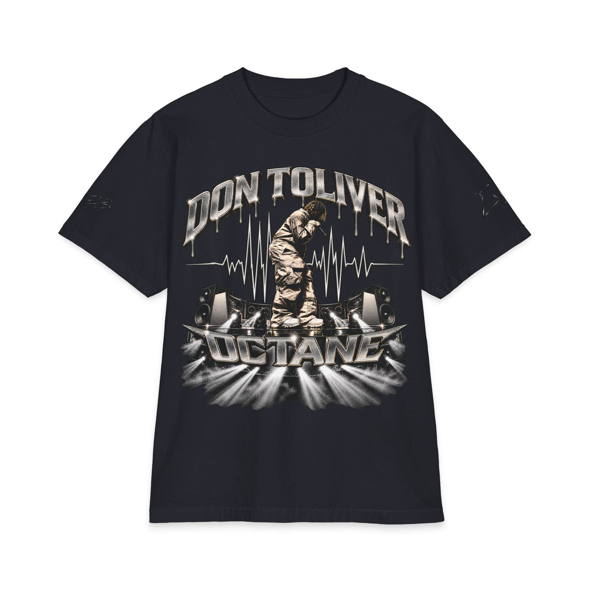 Don Toliver Octane Tour T-Shirt | Rapper Portrait, Sound System Graphics