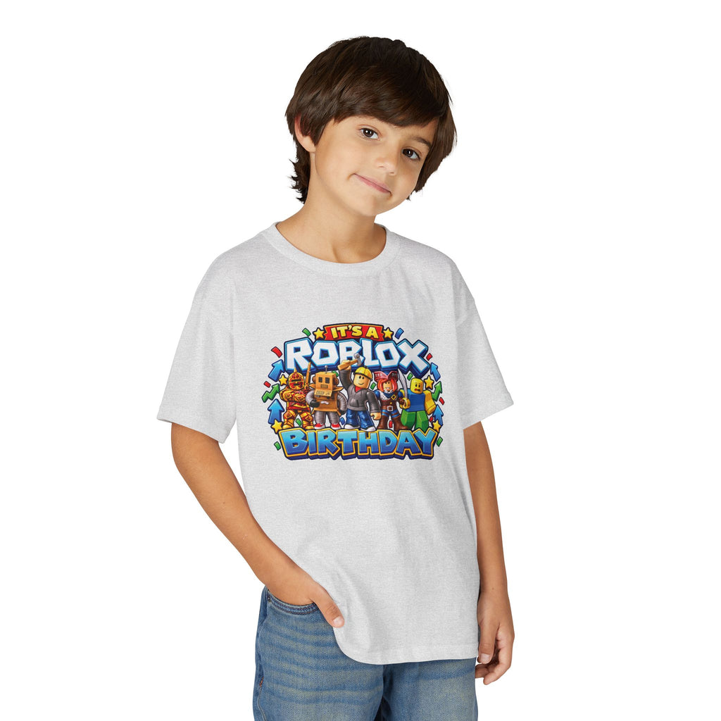 Roblox Birthday Leveling Up to 11 Youth T-Shirt