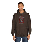 Built to Protect her Peace Couples College Hoodie