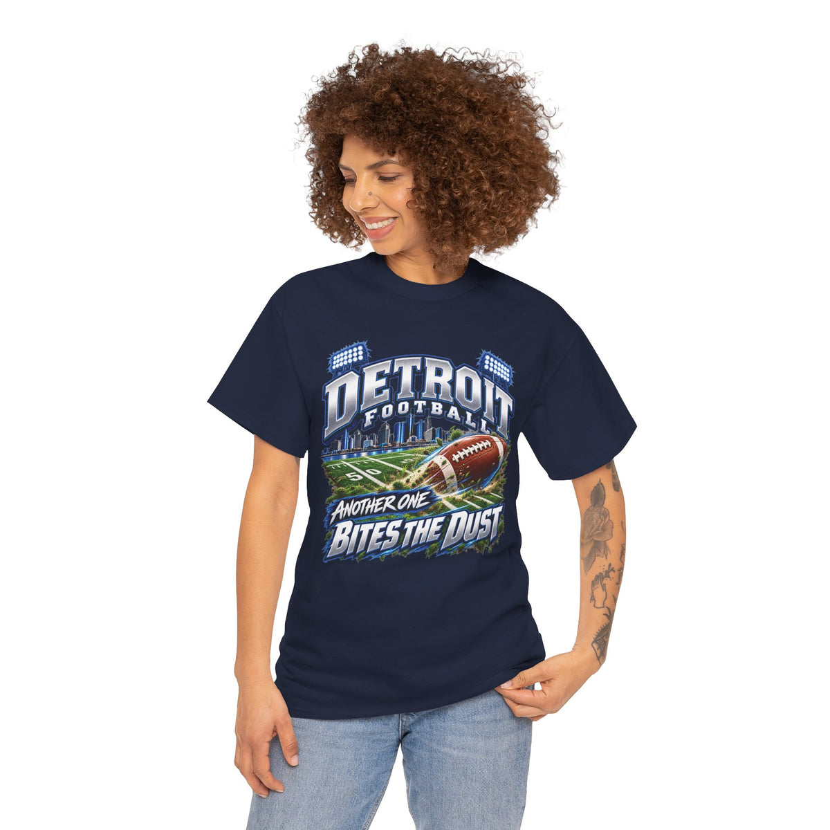 Detroit Football “Another One Bites the Dust” T-Shirt