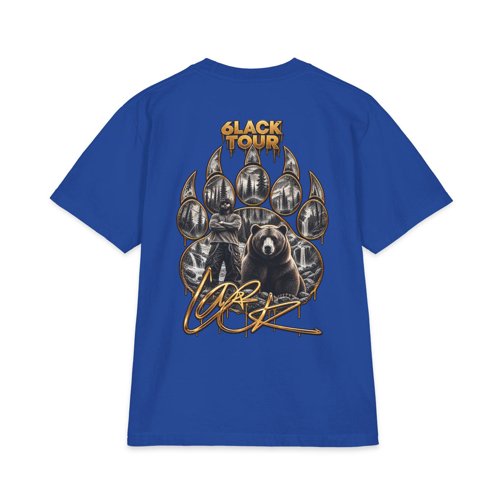 10 Years of 6lack Tour T-Shirt | 6lack Tour Bear Paw Graphic