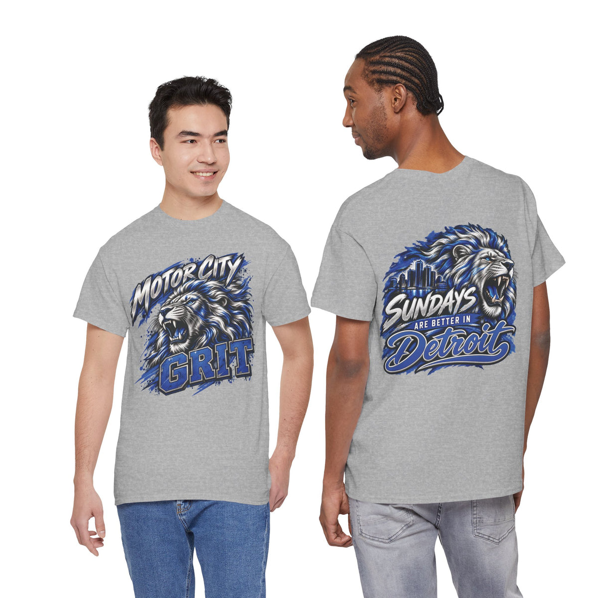 Detroit Motor City Grit & Sundays Are Better in Detroit T-Shirt