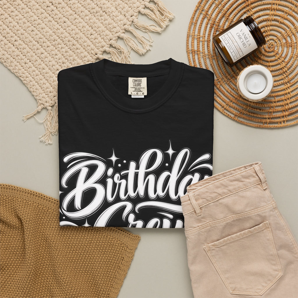 Birthday Crew Graphic T-Shirt