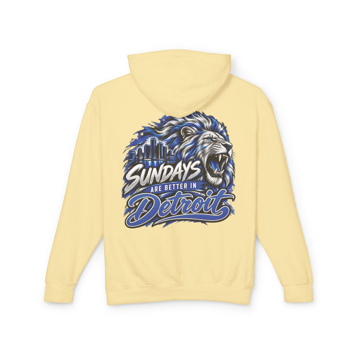 Detroit Motor City Grit Sundays Hoodie
