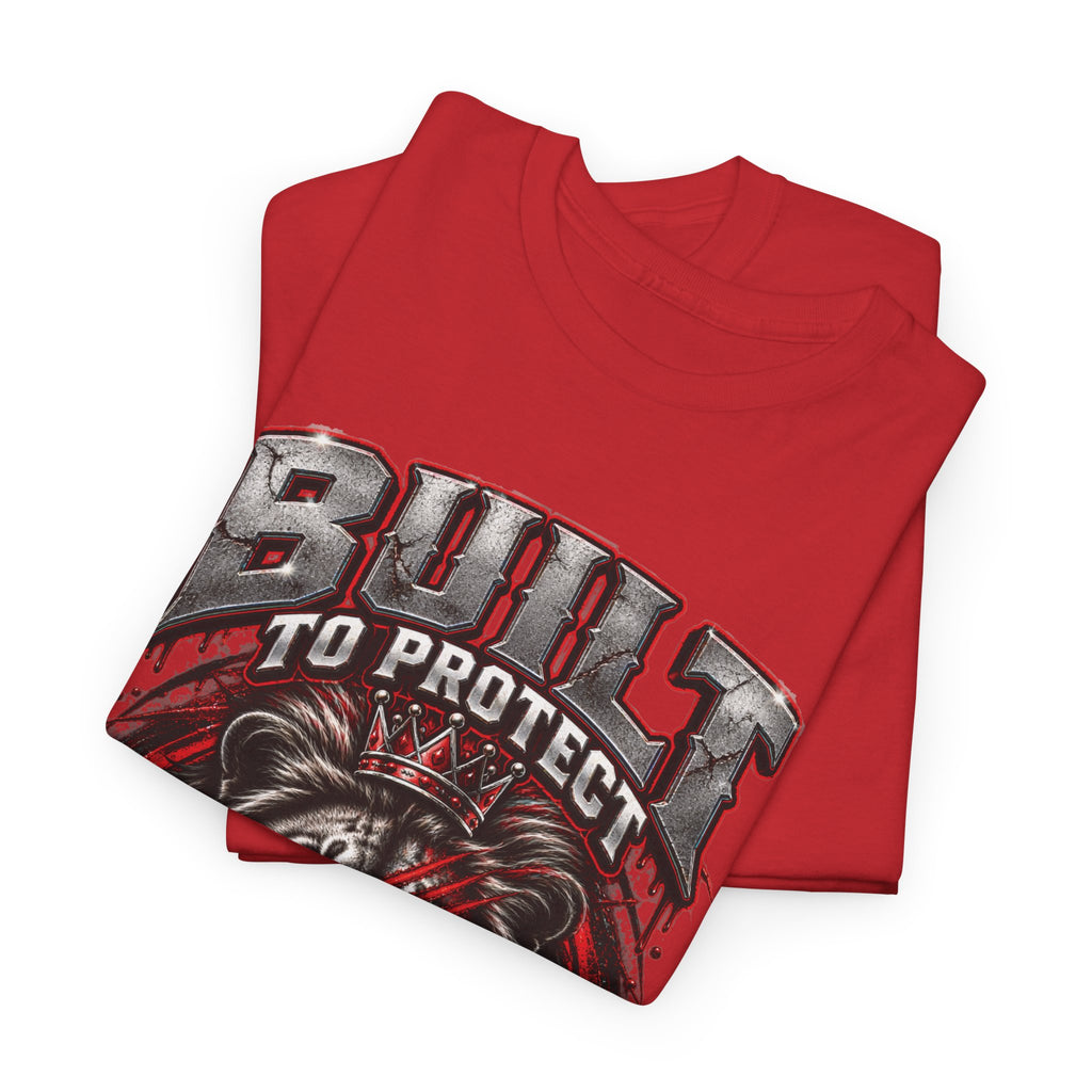 Built to Protect Her Peace Couples Graphic T-Shirt