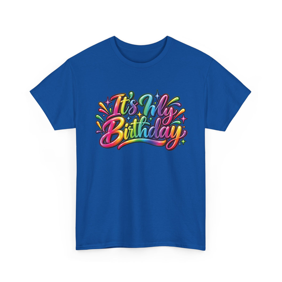 It’s My Birthday Colorful Celebration T-Shirt