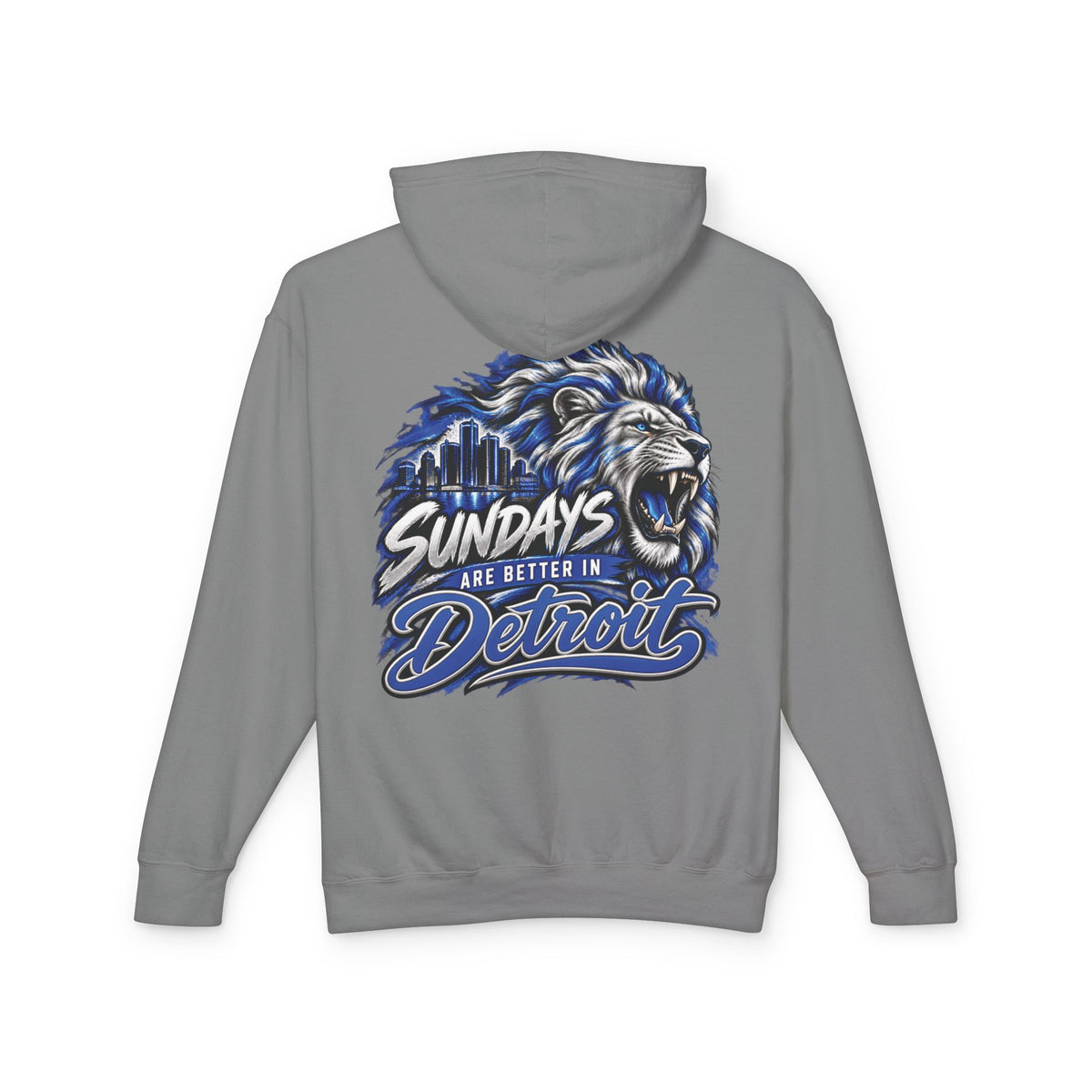 Detroit Motor City Grit Sundays Hoodie
