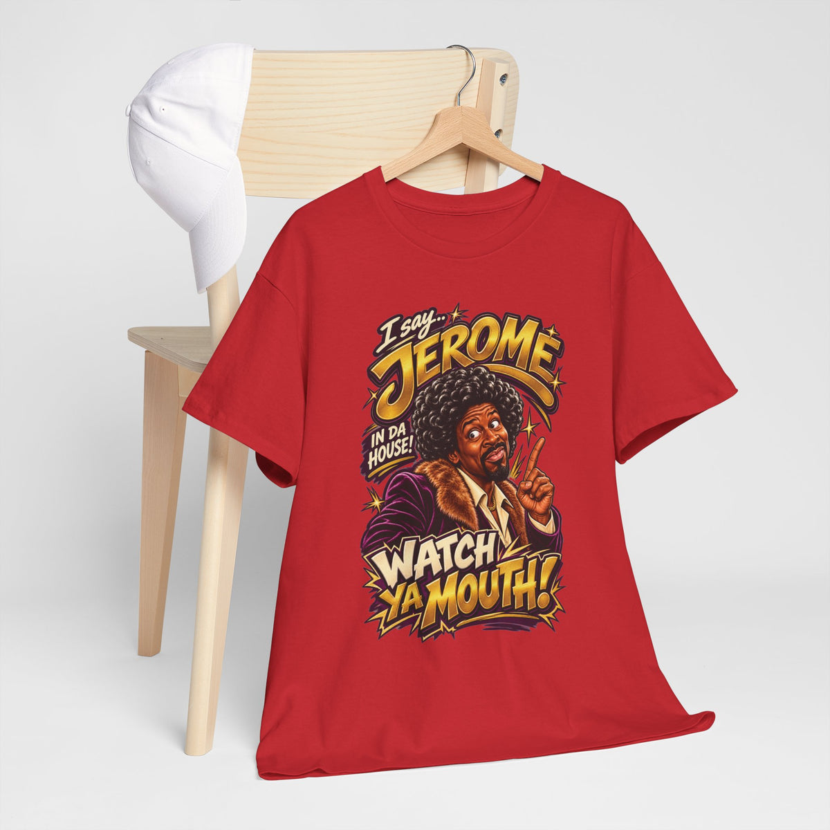 Martin Graphic Tee Jerome Watch Ya Mouth Graphic T-Shirt