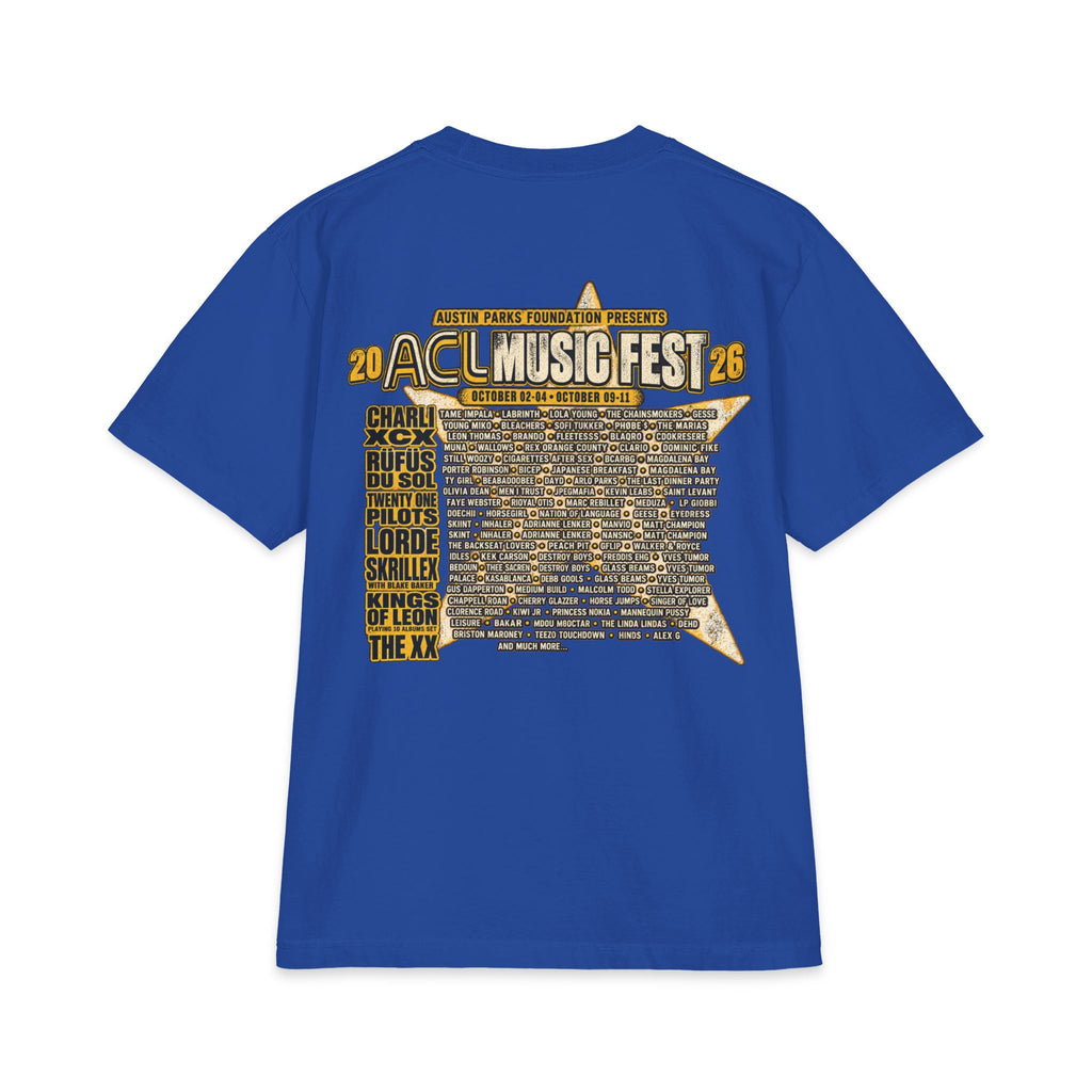 ACL Music Fest Graphic T-Shirt | Austin Festival Lineup Tee