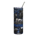 Roaring Lion Football Stainless Steel Tumbler, 20oz | Game Day Sports Design