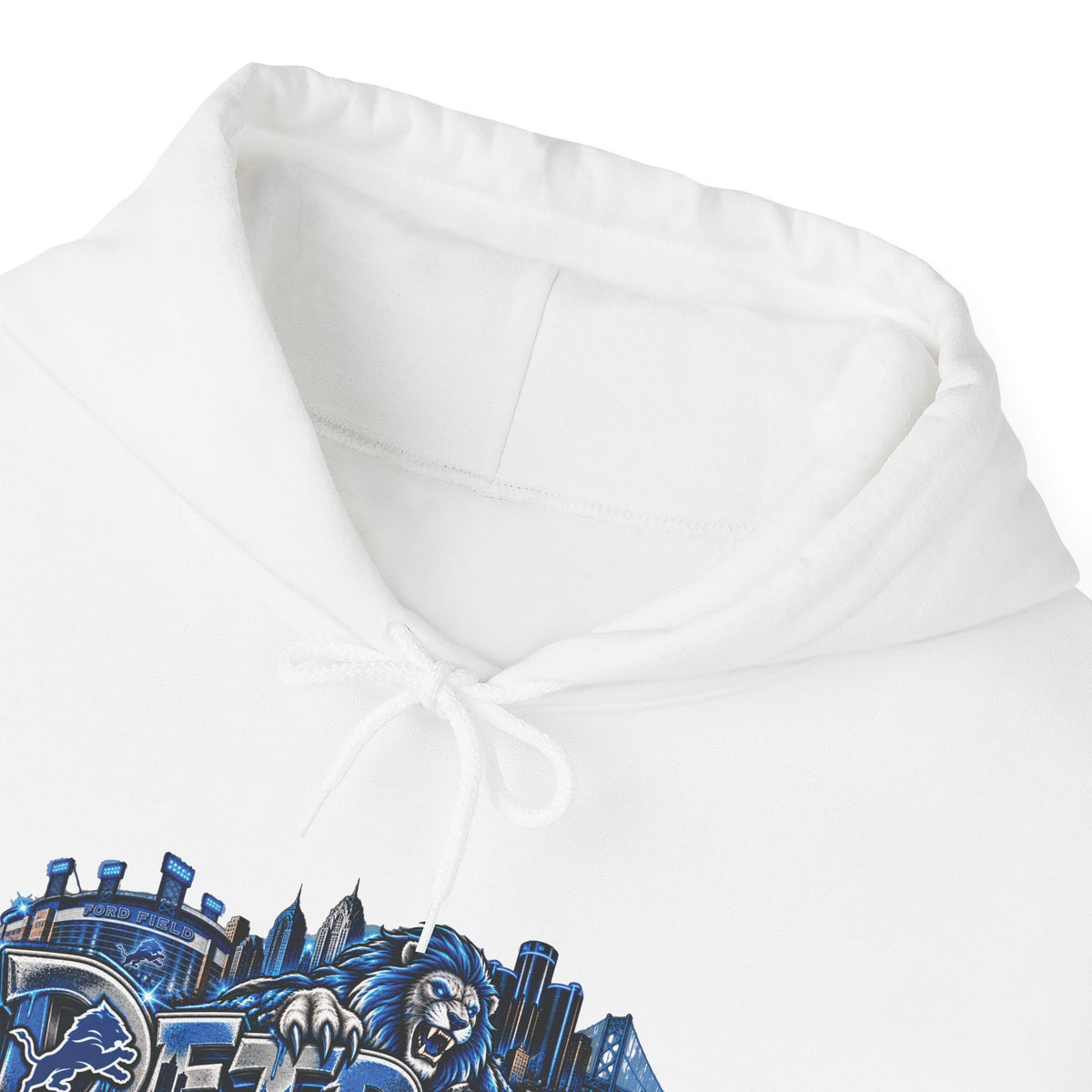 Detroit Graffiti Style Hoodie | City Skyline Street Art Pullover