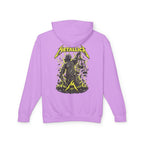 Metallica Skull & Broken Clock Hoodie | Band Logo Rock Music Sweatshirt