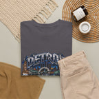 Detroit Muscle Car Tee | Vintage Hot Rod Illustration, Garage Scene