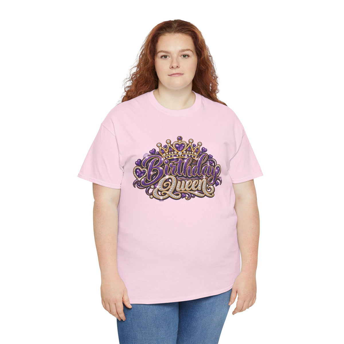 Birthday Purple Queen Graphic T-Shirt