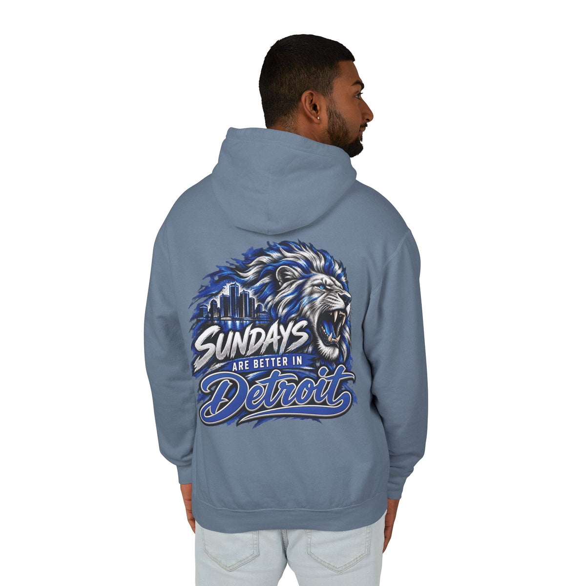 Detroit Motor City Grit Sundays Hoodie