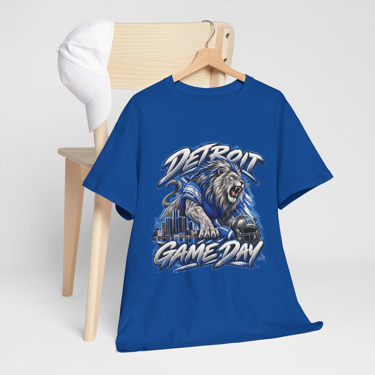 Detroit Game Day Lions Football T-Shirt