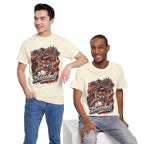 Detroit Tigers Tiger Baseball Tee | Vintage Mascot Detroit Baseball Shirt