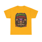Midnight Slashers Society Skull Tee | Horror Club Graphic T-Shirt