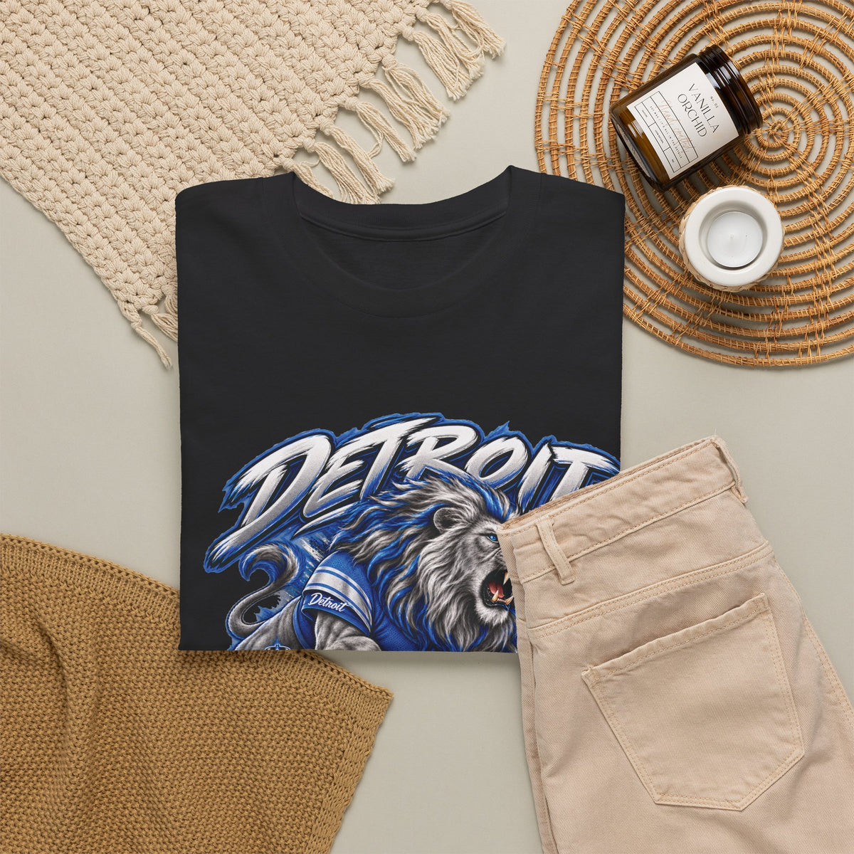 Detroit Game Day Lions Football T-Shirt