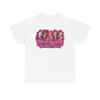 Halloween Horror Icons in Pink Tee | October We Wear Pink T-Shirt