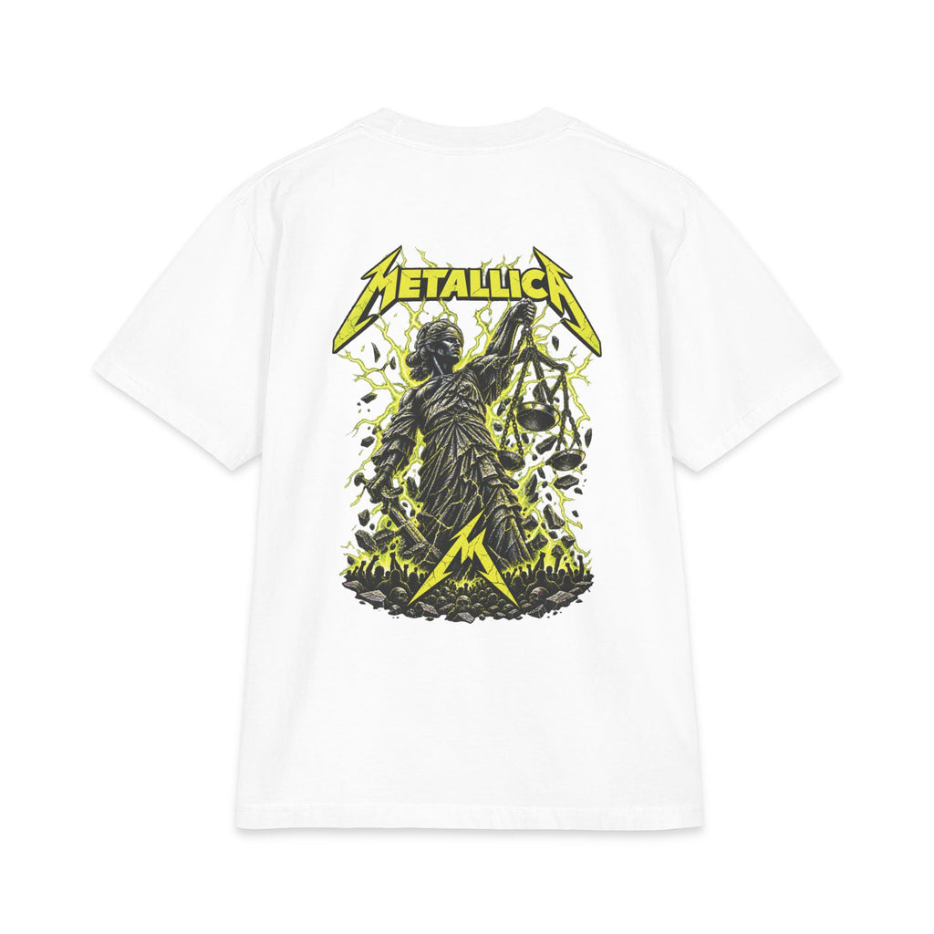 Metallica Skull Clock T-Shirt | Rock Band Graphic Tee