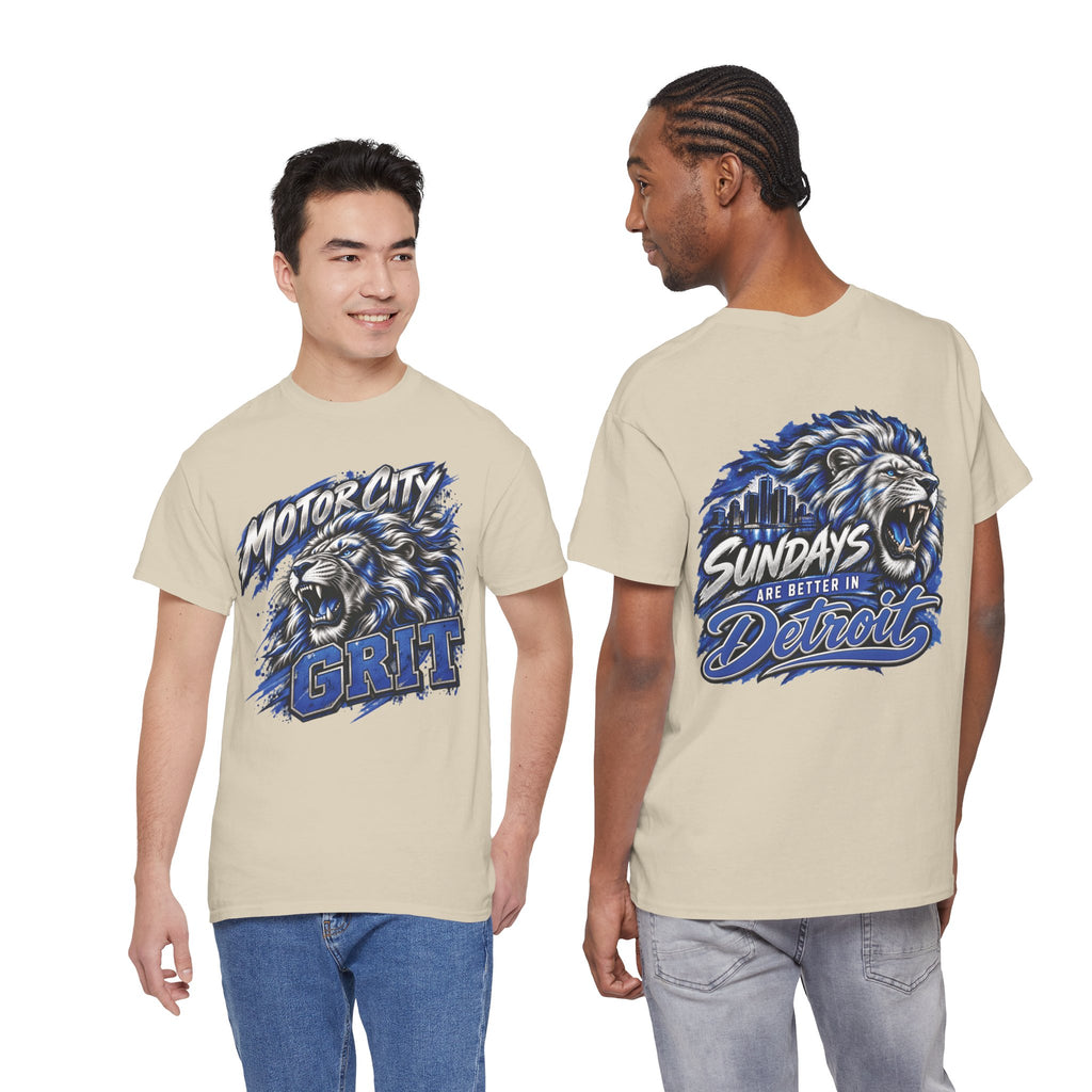 Detroit Motor City Grit & Sundays Are Better in Detroit T-Shirt