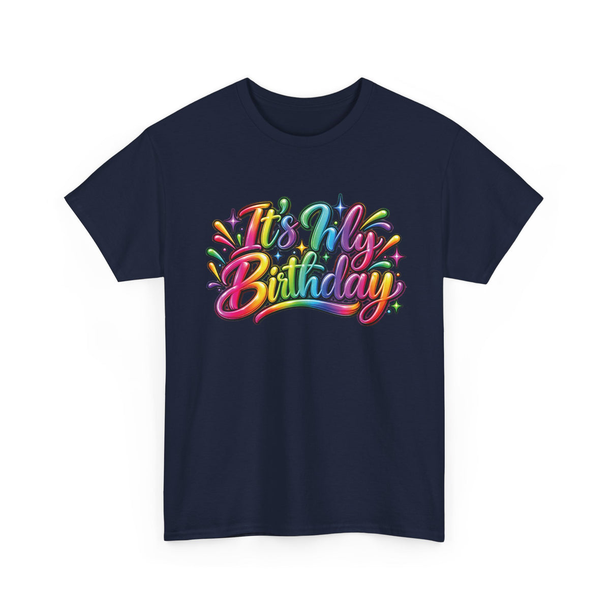 It’s My Birthday Colorful Celebration T-Shirt