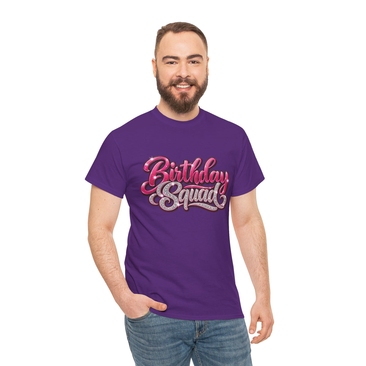 Birthday Squad Graphic T-Shirt