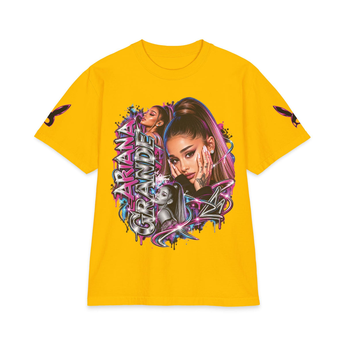 Ariana Pop Star Portrait tee | Graphic Music Icon T-Shirt