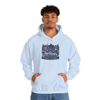 Detroit Skyline Collage Hoodie | Motor City Landmarks sweatshirt