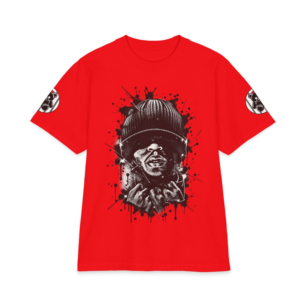10 Years of 6lack Tour graphic T-Shirt | 6LACK portrait splash design