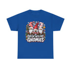 Chillin' With My Gnomies T-Shirt | Christmas Gnome Trio Tee