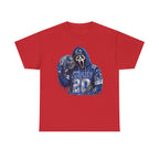 Scream Mask Football Player T-Shirt | Grunge Jersey Number 20