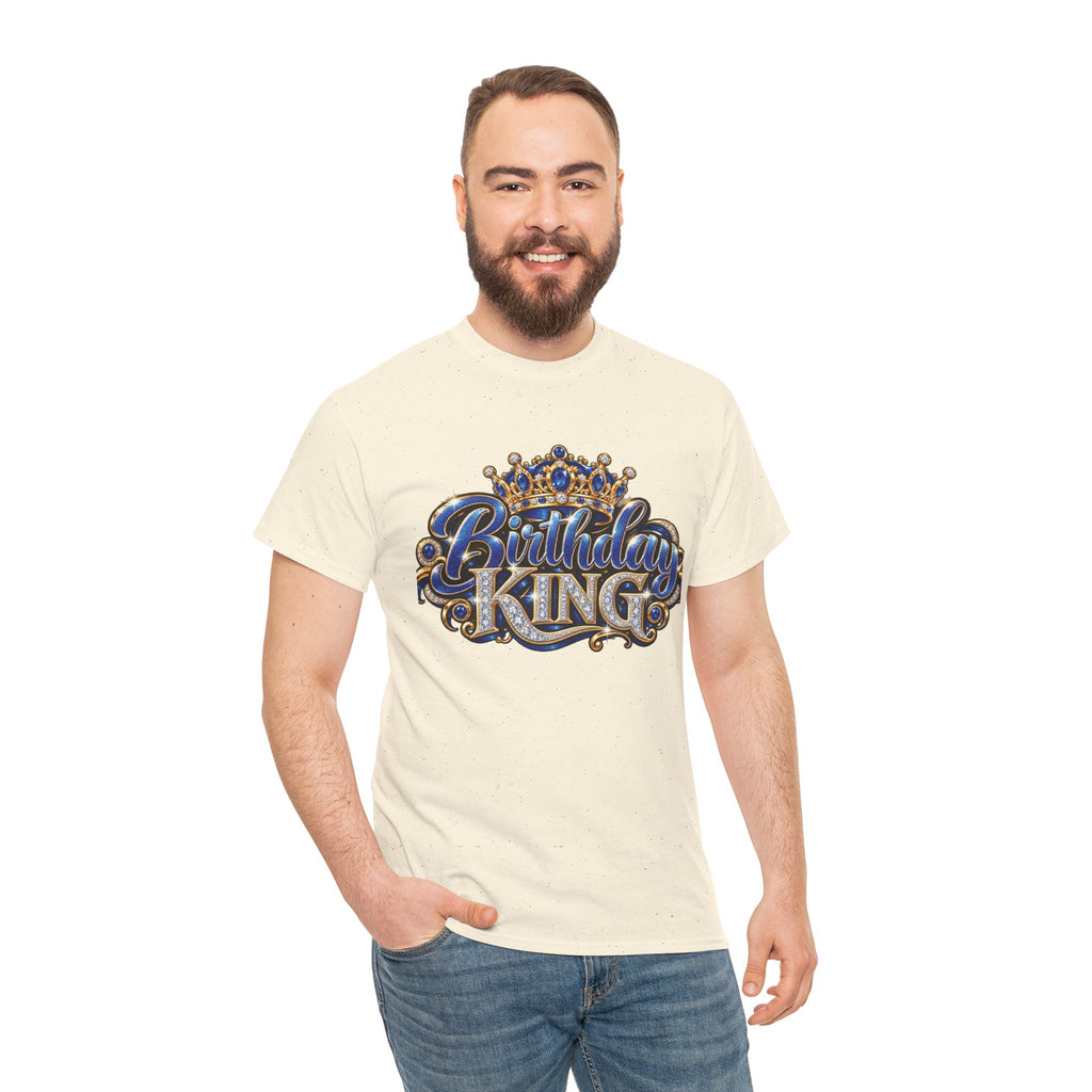 Birthday King Crown Graphic T-Shirt