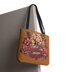 Dolly Parton portrait tote bag | 'I Will Always Love You' music lyric design